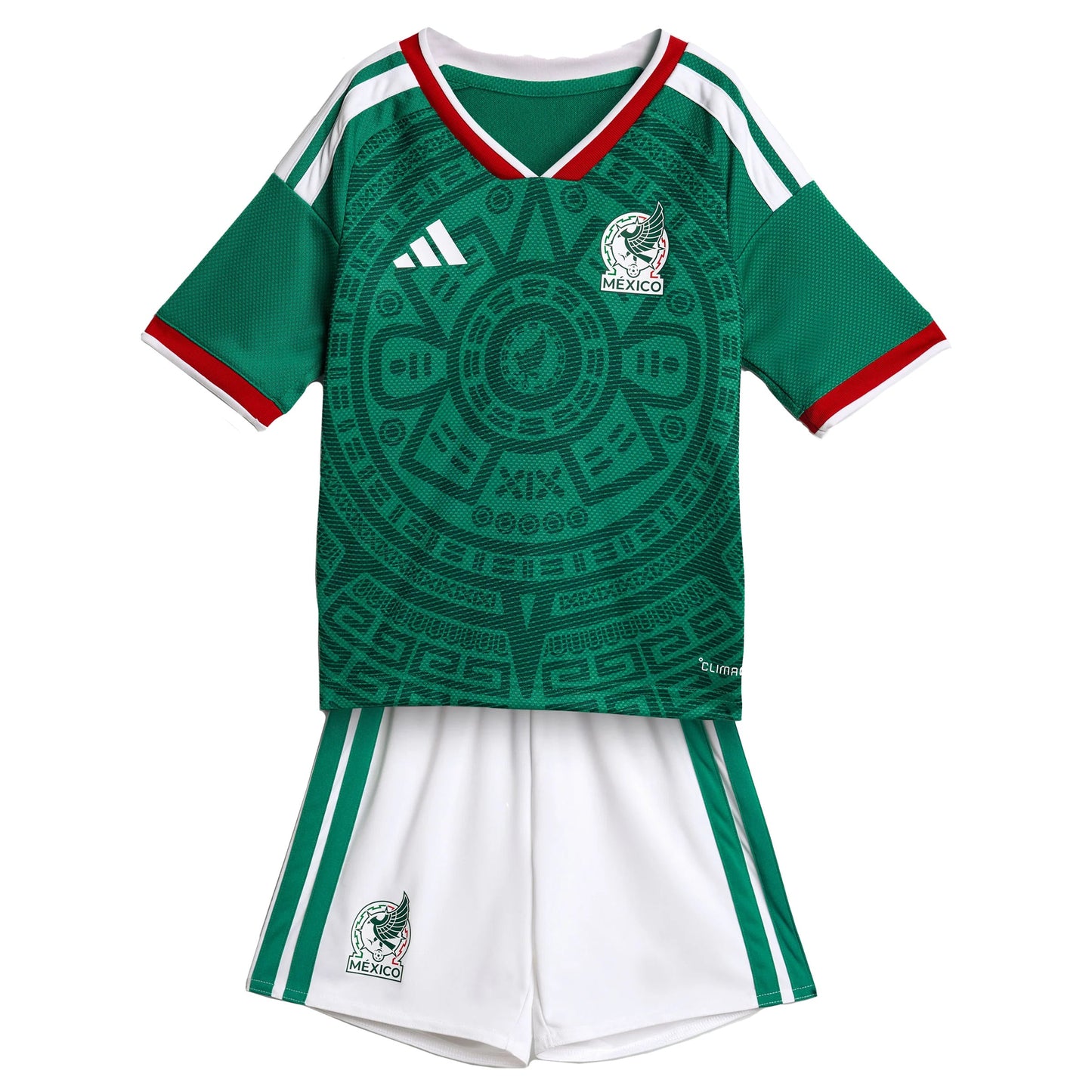 CAMISA MEXICO I 26/27 - COPA DO MUNDO 2026 CONJUNTO INFANTIL