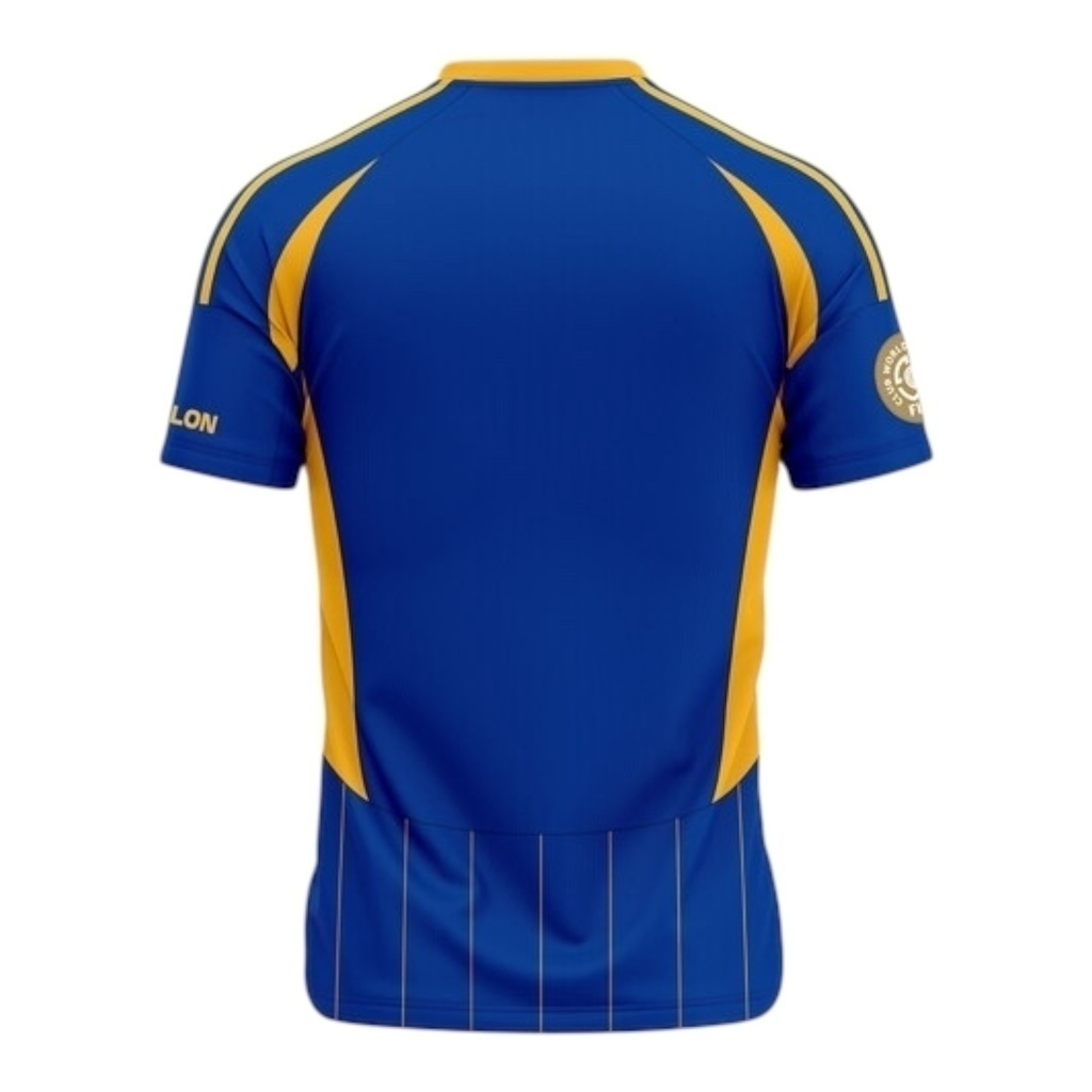 Camisa Ulsan HD Edição especial Mundial de Clubes 25/26 - Torcedor Adidas Masculina - Azul e amarela