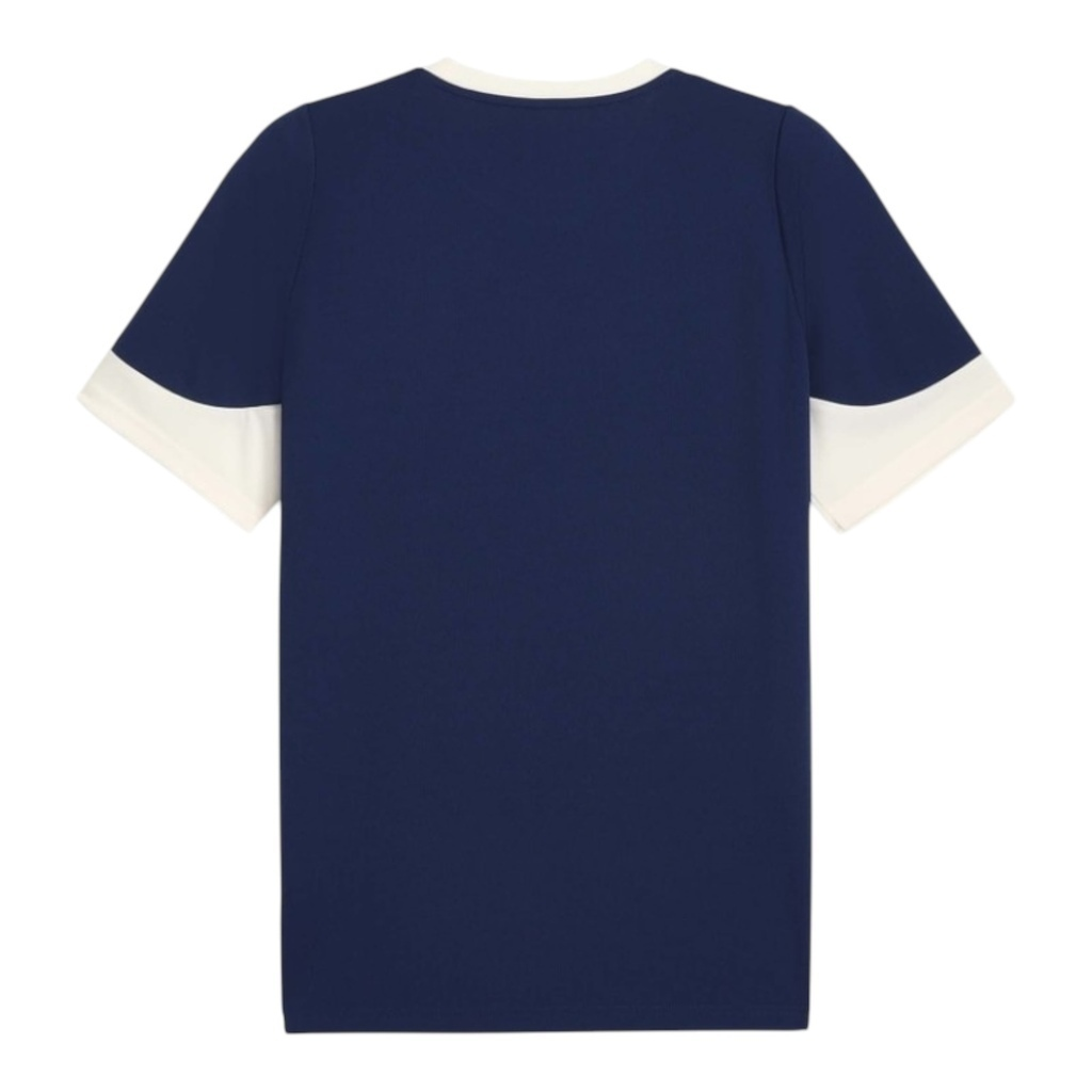Camisa Seleção Portugal Treino 25/26 - Torcedor Puma Masculina - Azul com detalhes em branco