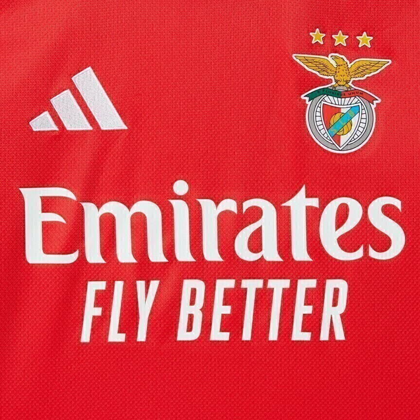 Camisa Benfica I 25/26 - Torcedor Adidas Masculina - Vermelha