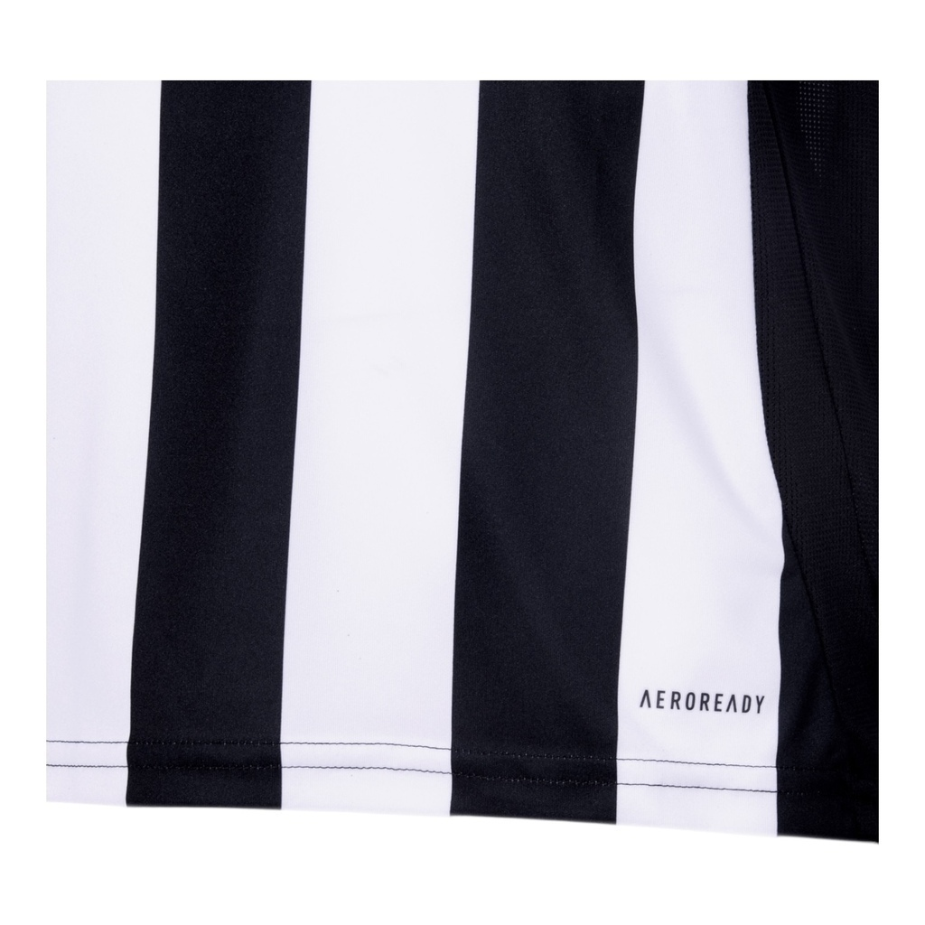 Camisa Atlético Mineiro I 25/26 - Torcedor Adidas Masculina - Preta com listras brancas com detalhes em amarelo e Com Patrocínio