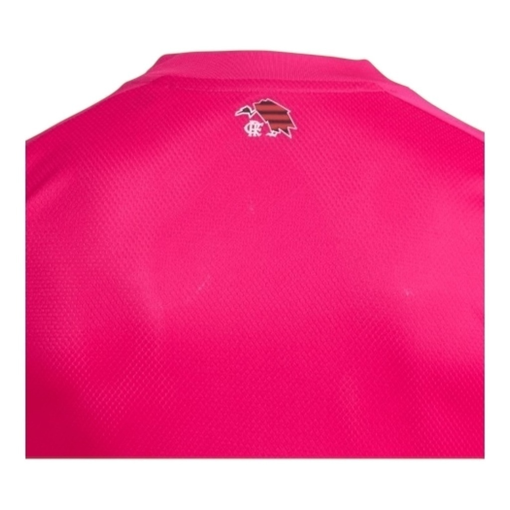 Camisa Flamengo Goleiro 25/26 - Torcedor Adidas Masculina - Rosa