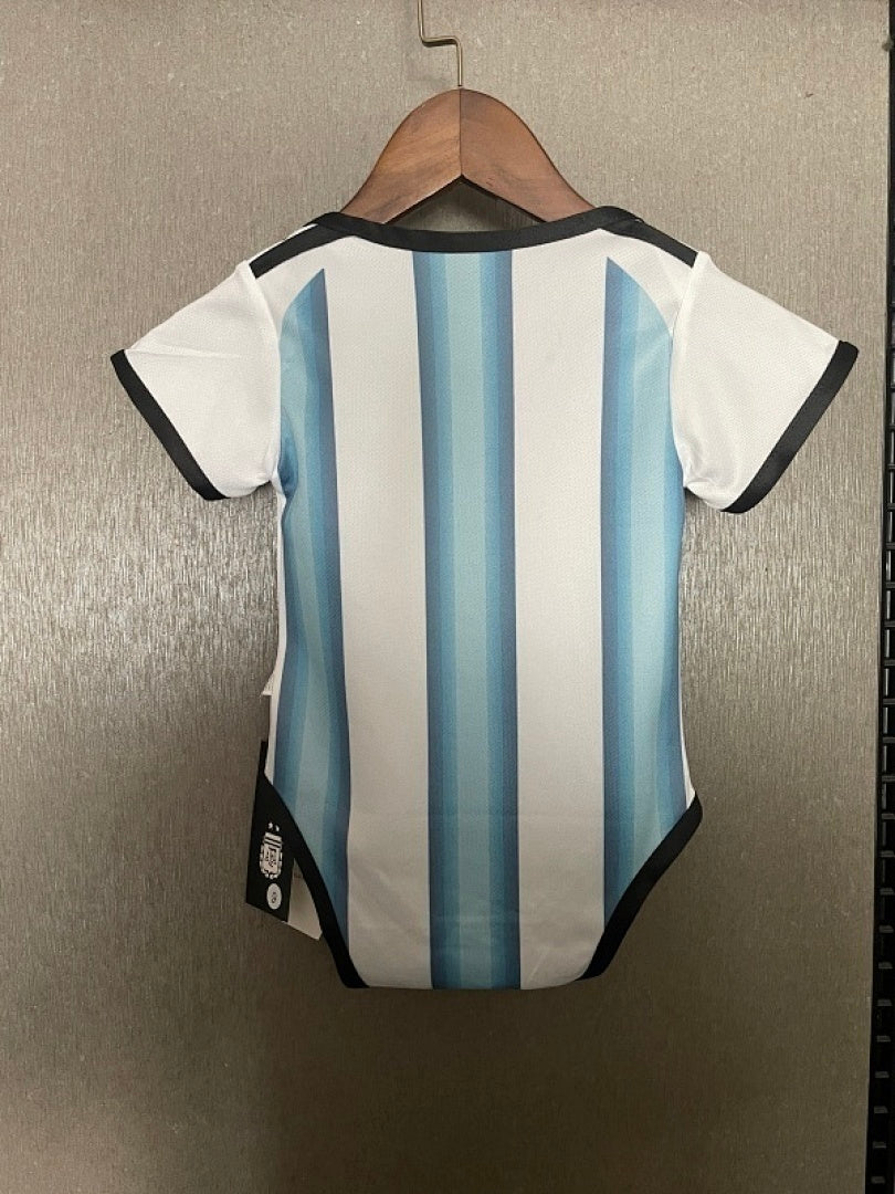 BODY CAMISA ARGENTINA 2026/27 - COPA DO MUNDO 2026 – BEBÊ