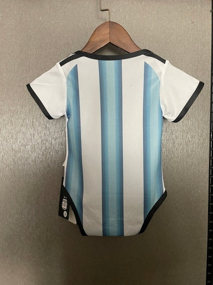 BODY CAMISA ARGENTINA 2026/27 - COPA DO MUNDO 2026 – BEBÊ