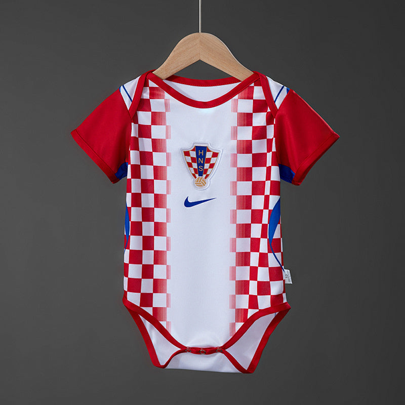 BODY CAMISA CROÁCIA 2026/27 - COPA DO MUNDO 2026 – BEBÊ