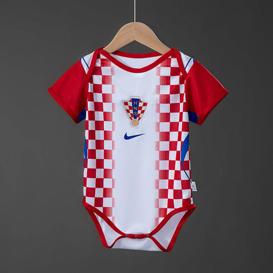 BODY CAMISA CROÁCIA 2026/27 - COPA DO MUNDO 2026 – BEBÊ