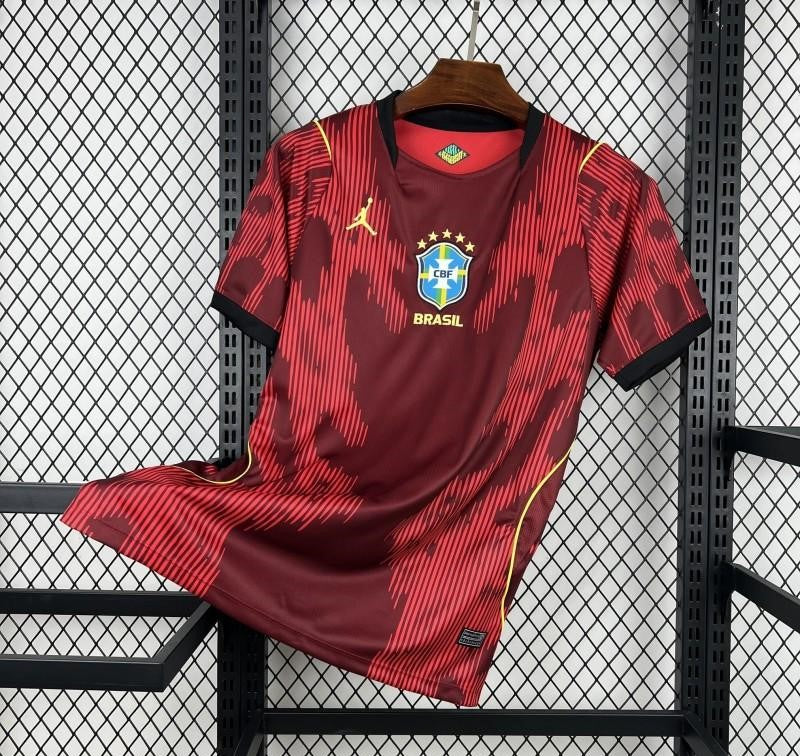 Camisa Torcedor Brasil - Vermelha - Copa 2026 Feminina