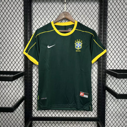 Camisa Brasil Retrô 98 Verde