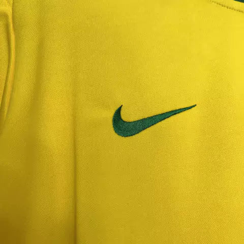 Camisa Brasil Retrô 98 Amarela