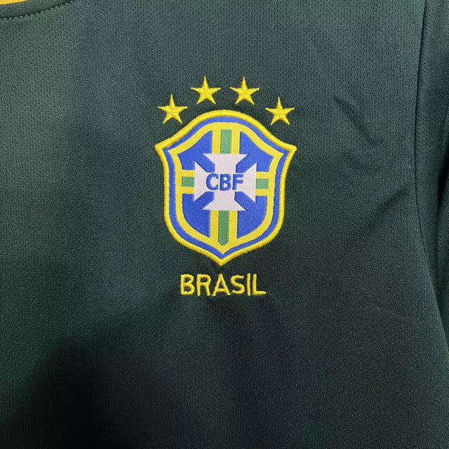 Camisa Brasil Retrô 98 Verde