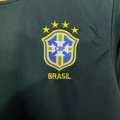 Camisa Brasil Retrô 98 Verde