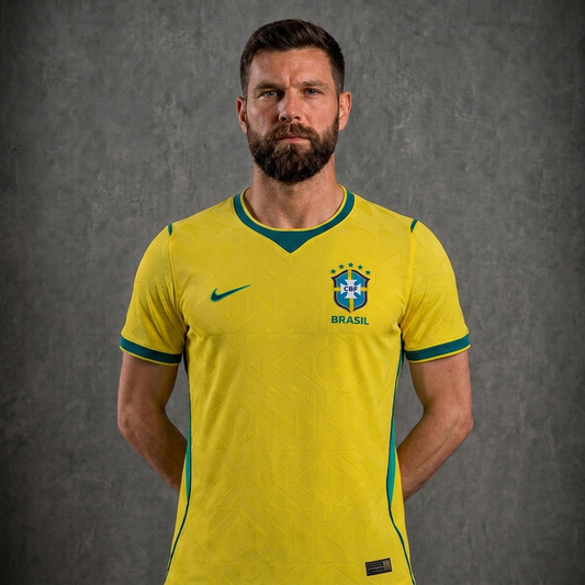 Camisa Jogador Seleção Brasileira Amarela Copa do mundo home I 2026 / 2027