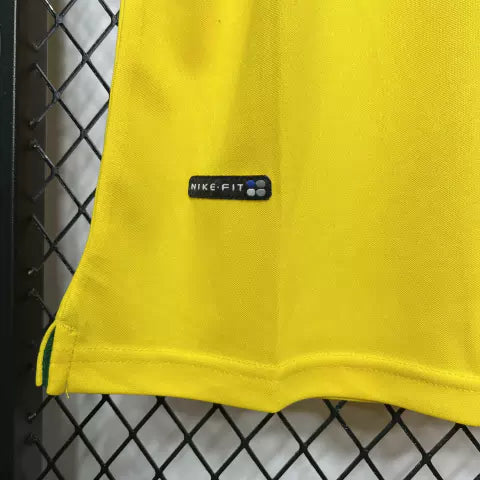 Camisa Brasil Retrô 98 Amarela