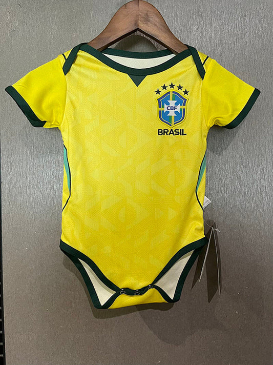 BODY CAMISA BRASIL 26/27 COPA DO MUNDO 2026 – BEBÊ