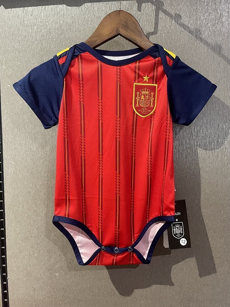 BODY CAMISA ESPANHA I 26/27 - COPA DO MUNDO 2026 – BEBÉ