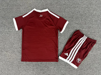 CAMISA CATAR I 26/27 COPA DO MUNDO 2026 CONJUNTO INFANTIL