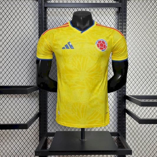 CAMISA COLOMBIA I 26/27 COPA DO MUNDO 2026 - MASCULINO (VERSÃO JOGADOR)