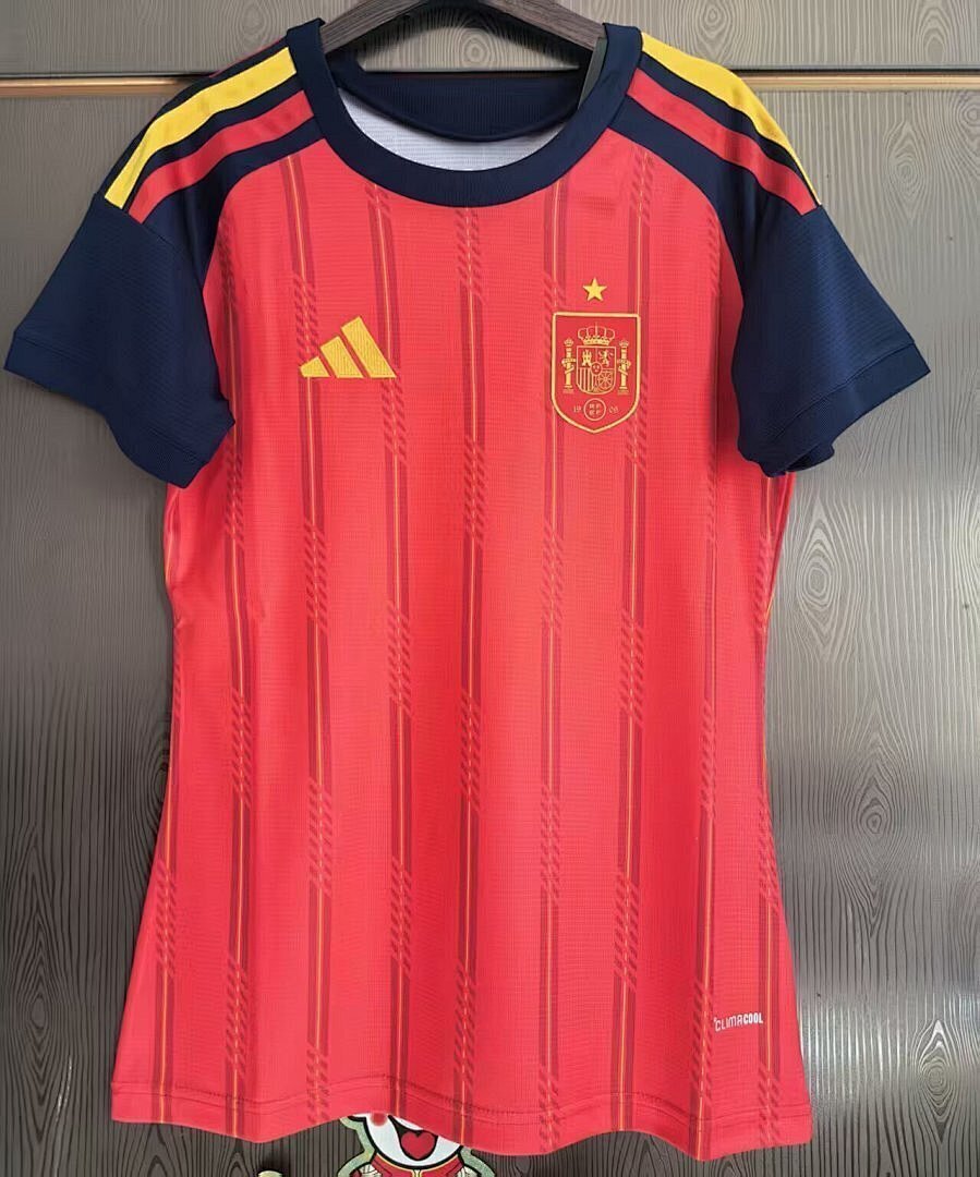 CAMISA ESPANHA I 26/27 - COPA DO MUNDO 2026 - FEMININA