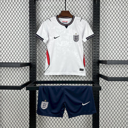 CAMISA INGLATERRA I 26/27 - COPA DO MUNDO 2026 CONJUNTO INFANTIL