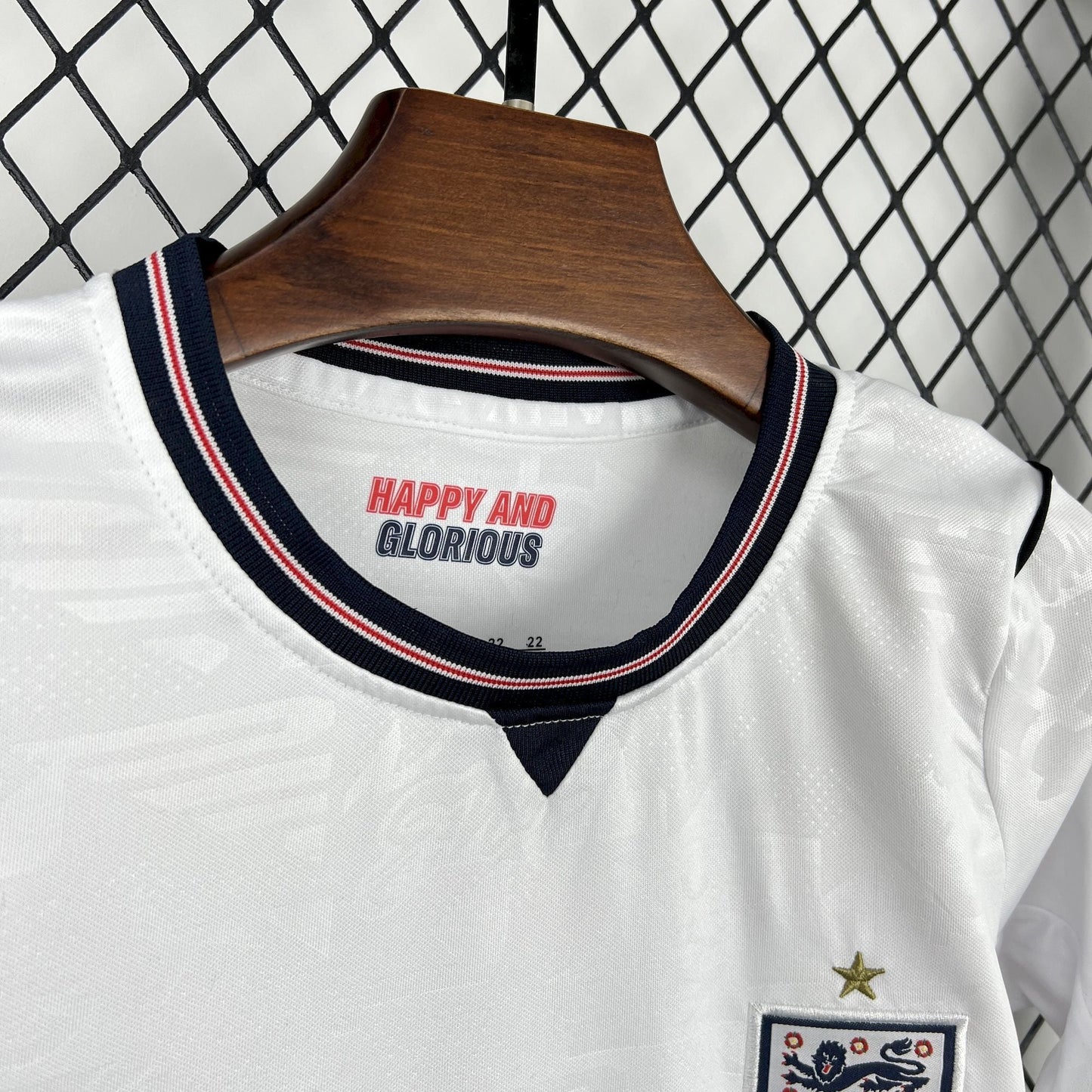 CAMISA INGLATERRA I 26/27 - COPA DO MUNDO 2026 CONJUNTO INFANTIL