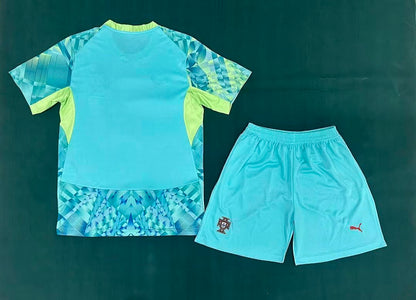 CAMISA PORTUGAL GUARDA REDES 26/27 COPA DO MUNDO 2026  CONJUNTO INFANTIL