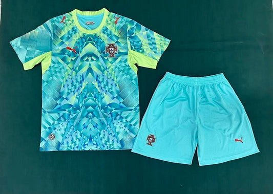 CAMISA PORTUGAL GUARDA REDES 26/27 COPA DO MUNDO 2026  CONJUNTO INFANTIL