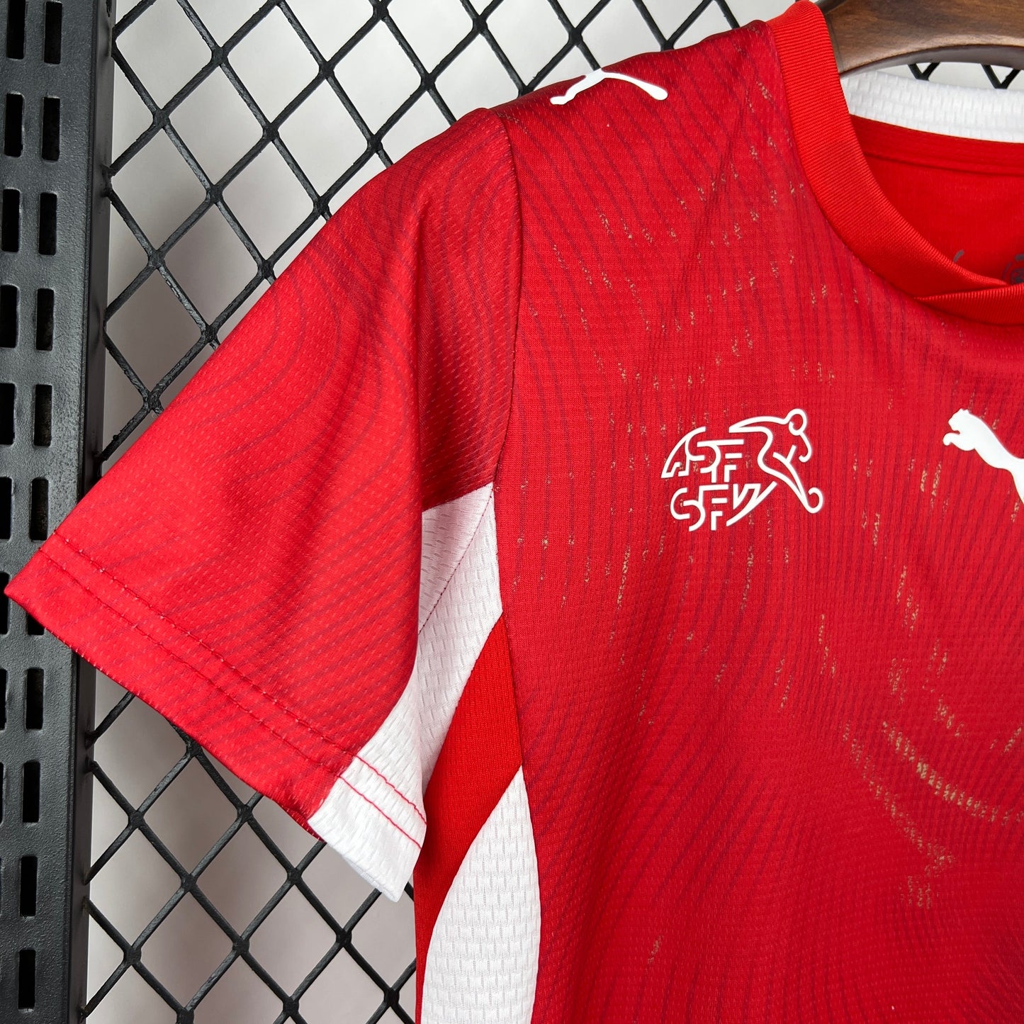 CAMISA SUIÇA I 26/27 COPA DO MUNDO 2026 (CONJUNTO INFANTIL)