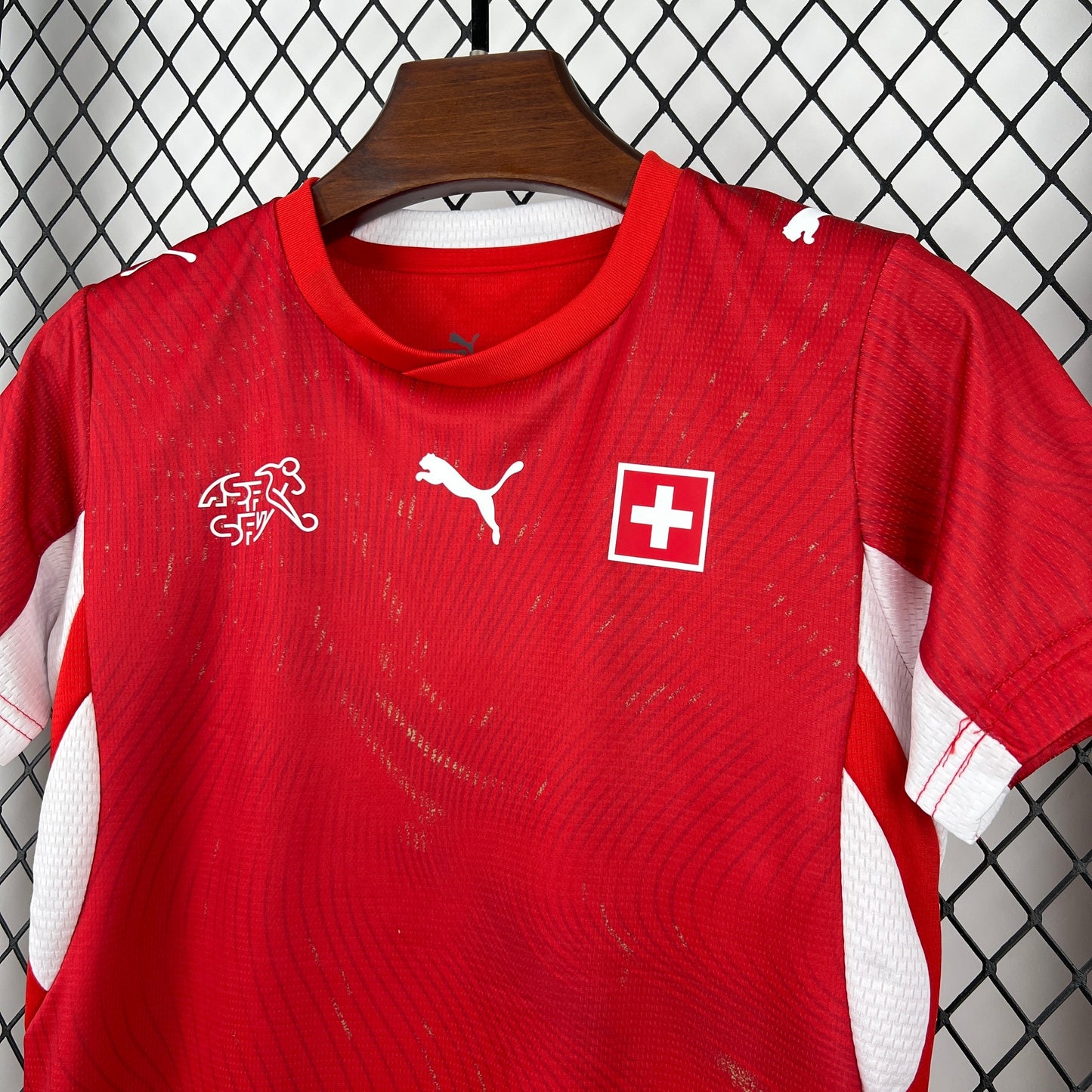 CAMISA SUIÇA I 26/27 COPA DO MUNDO 2026 (CONJUNTO INFANTIL)