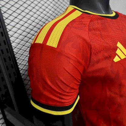 CAMISA BELGICA I 26/27 COPA DO MUNDO 2026 - MASCULINO (VERSÃO JOGADOR)