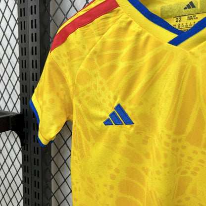 CAMISA COLOMBIA I 26/27 - COPA DO MUNDO 2026 CONJUNTO INFANTIL