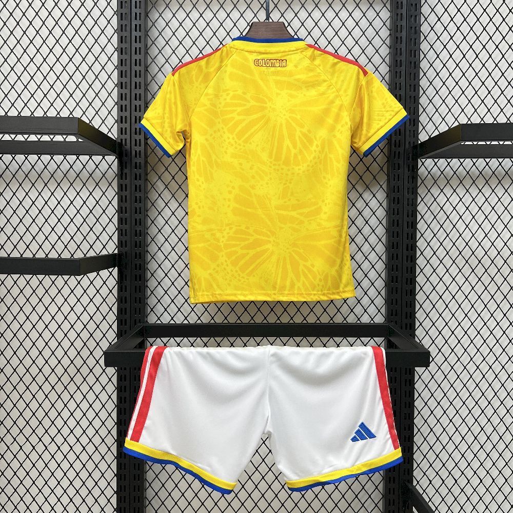 CAMISA COLOMBIA I 26/27 - COPA DO MUNDO 2026 CONJUNTO INFANTIL