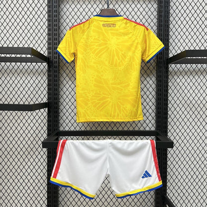 CAMISA COLOMBIA I 26/27 - COPA DO MUNDO 2026 CONJUNTO INFANTIL