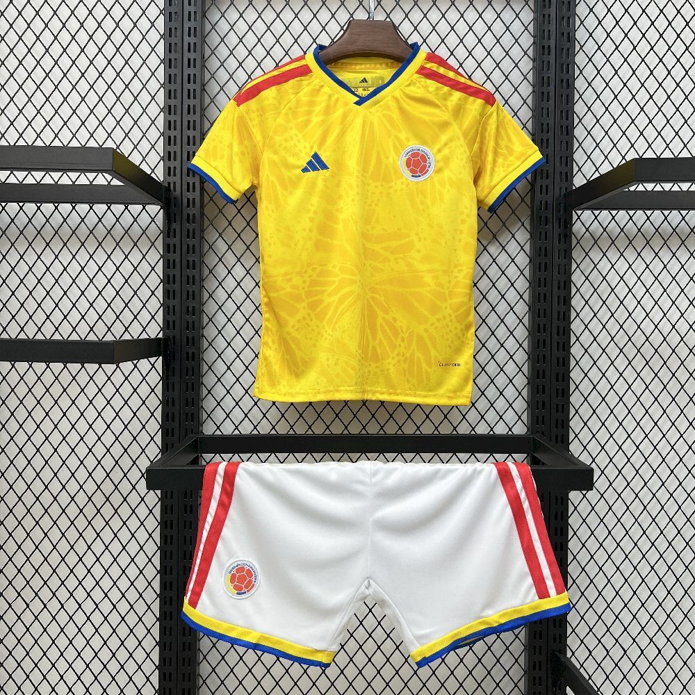 CAMISA COLOMBIA I 26/27 - COPA DO MUNDO 2026 CONJUNTO INFANTIL