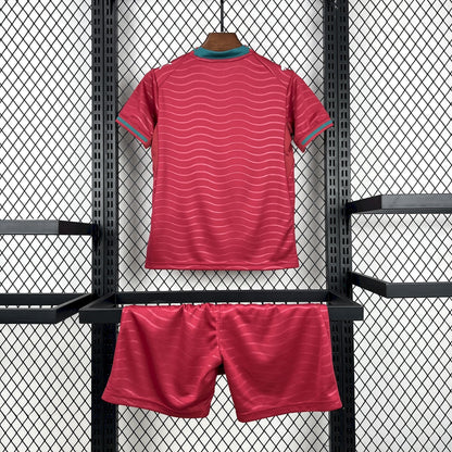 CAMISA PORTUGAL I 26/27 COPA DO MUNDO 2026 CONJUNTO INFANTIL