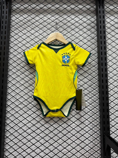 BODY CAMISA BRASIL 26/27 COPA DO MUNDO 2026 – BEBÊ