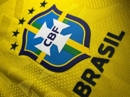 Camisa Jogador Seleção Brasileira Amarela Copa do mundo I 26/27
