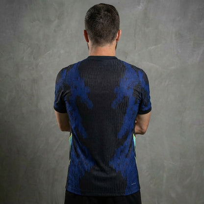 Camisa Jogador Seleção Brasileira Azul Copa do mundo II 26/27