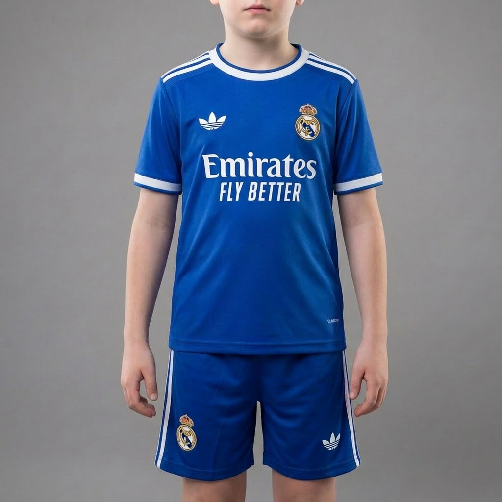 Kit Infantil Real Madrid 3 25/26 - Adidas