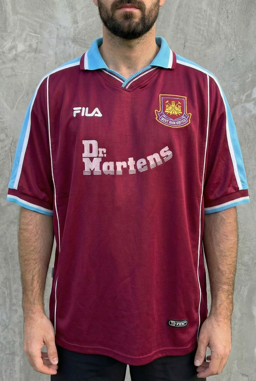 Camisa Retrô WestHam 1999