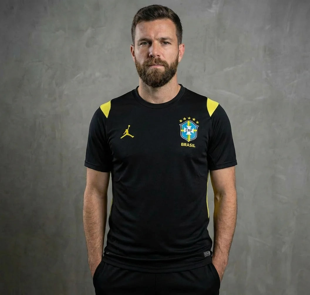 Camisa Torcedor Seleção Brasileira Jordan Copa do mundo treino 26/27