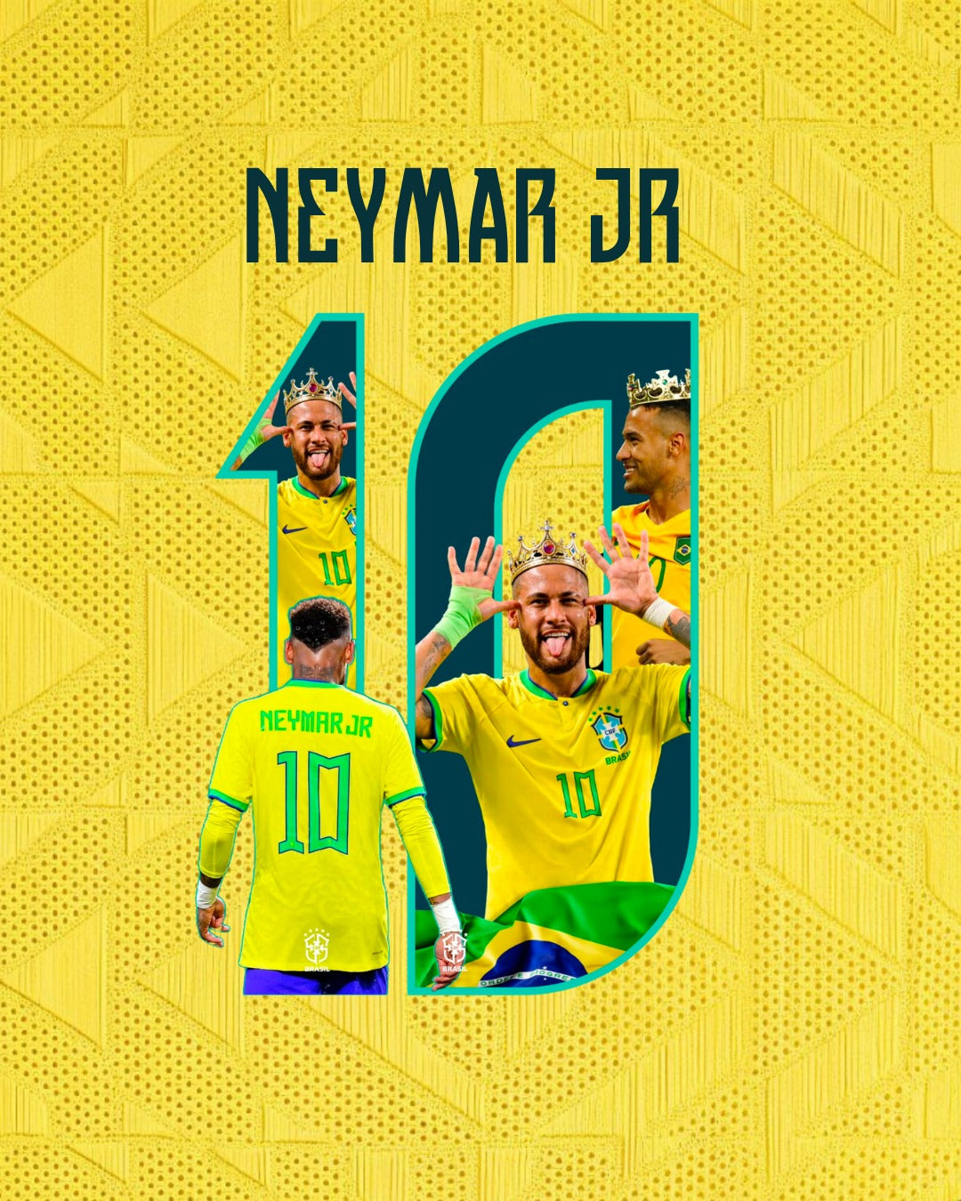Camisa Jogador Seleção Brasileira Amarela Copa do mundo home I 2026 / 2027 #1