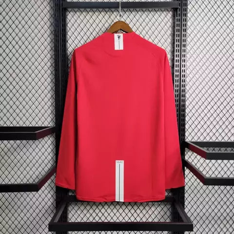 Camisa Manchester united retro 08/09 manga longa