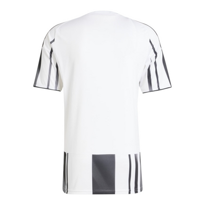 Camisa Juventus I 25/26 - Torcedor Adidas Masculina - Preta e branca com detalhes em rosa