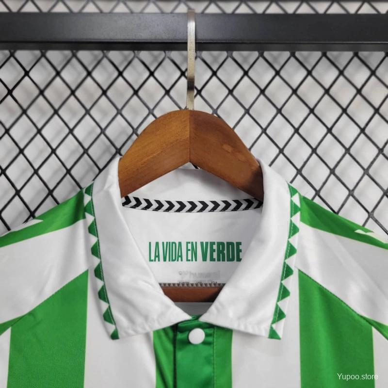 Camisa Real Betis 2024/25 branca e verde