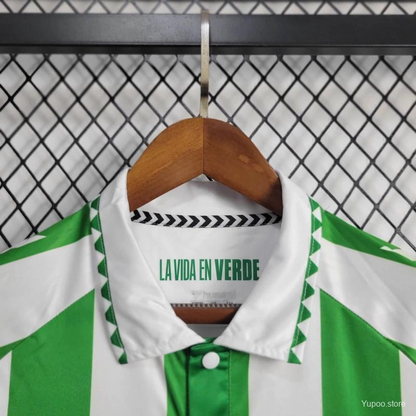 Camisa Real Betis 2024/25 branca e verde