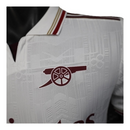 Camisa Arsenal III 25/26 - Jogador Adidas Masculina - Branca com detalhes em vinho