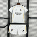 Kit Infantil Real Madrid I 25/26 - Adidas - Branco