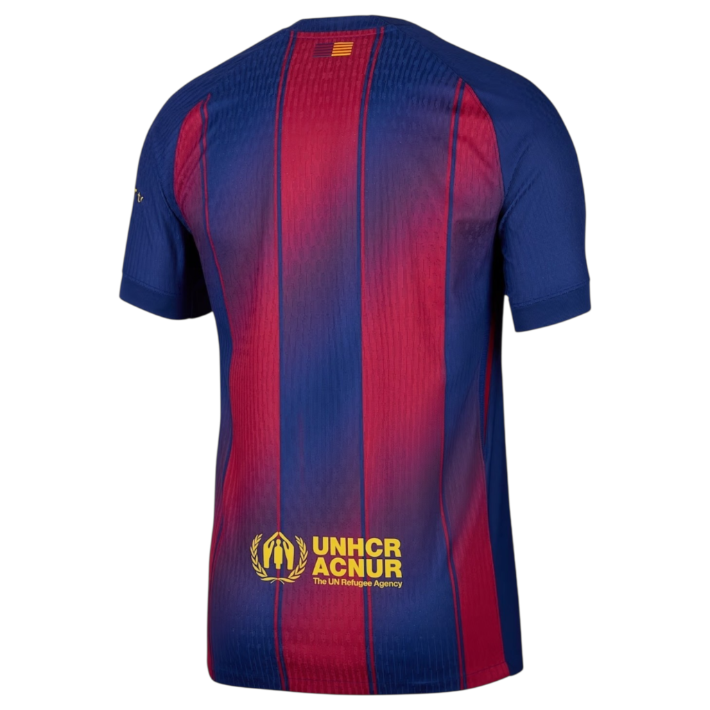 Camisa Barcelona I 25/26 - Torcedor Nike Masculina - Azul e vermelha