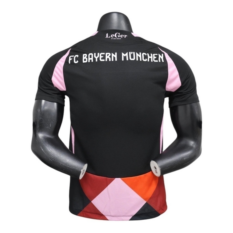 Camisa Bayern de Munique Treino 25/26 - Jogador Adidas Masculina - Preta