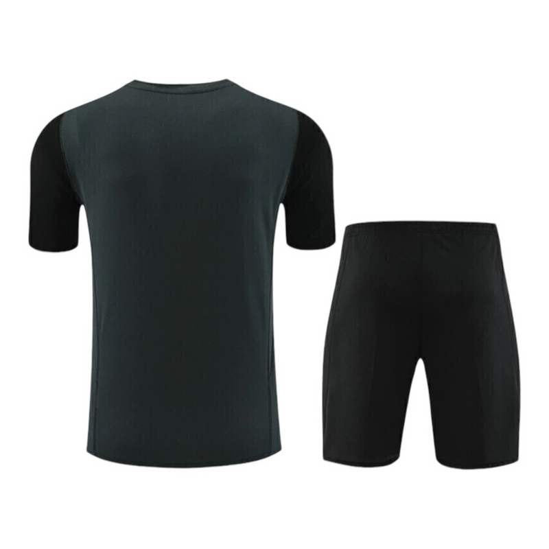Kit Treino adulto - Camisa e Shorts - Real Madrid Adidas 23/24 - Preto